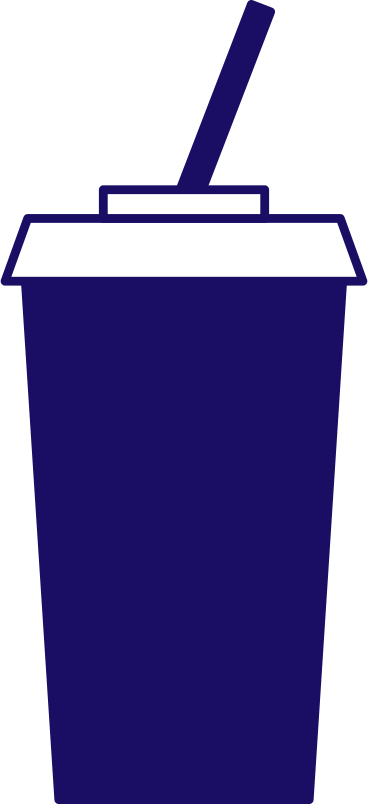drink with straw PNG, SVG