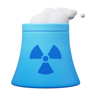 Nuclear power plant PNG, SVG