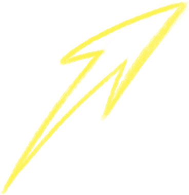 yellow texture arrow PNG, SVG