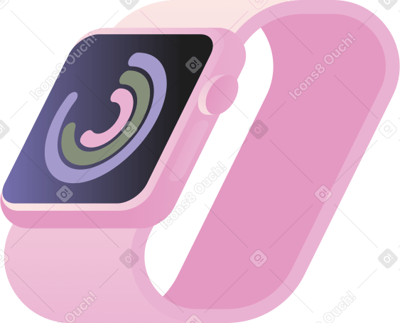 smartwatch PNG, SVG