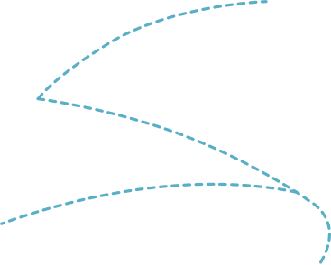 여러 개의 곡선 점선 PNG, SVG