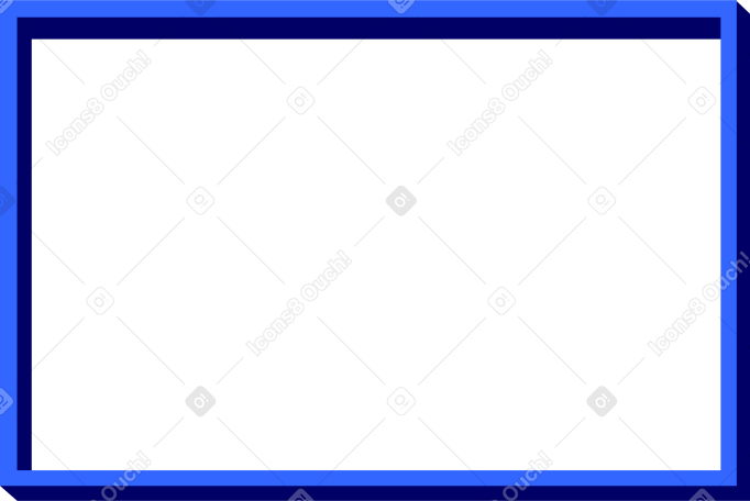 empty white board Illustration in PNG, SVG