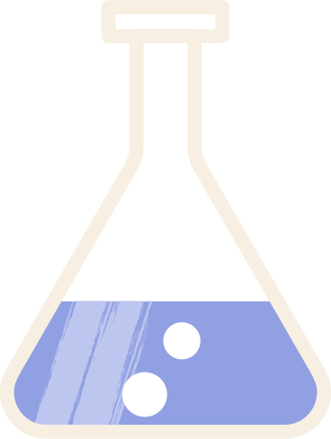 triangular flask for science animated illustration in GIF, Lottie (JSON), AE
