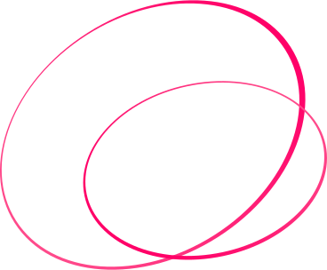 pink round orbits PNG、SVG