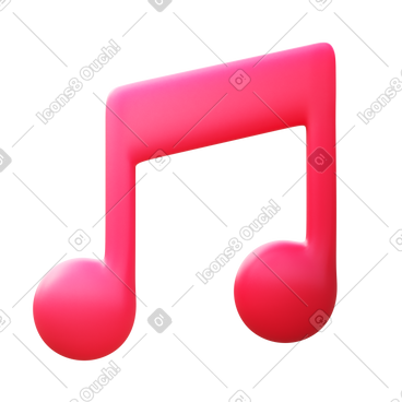 Musical notes PNG, SVG