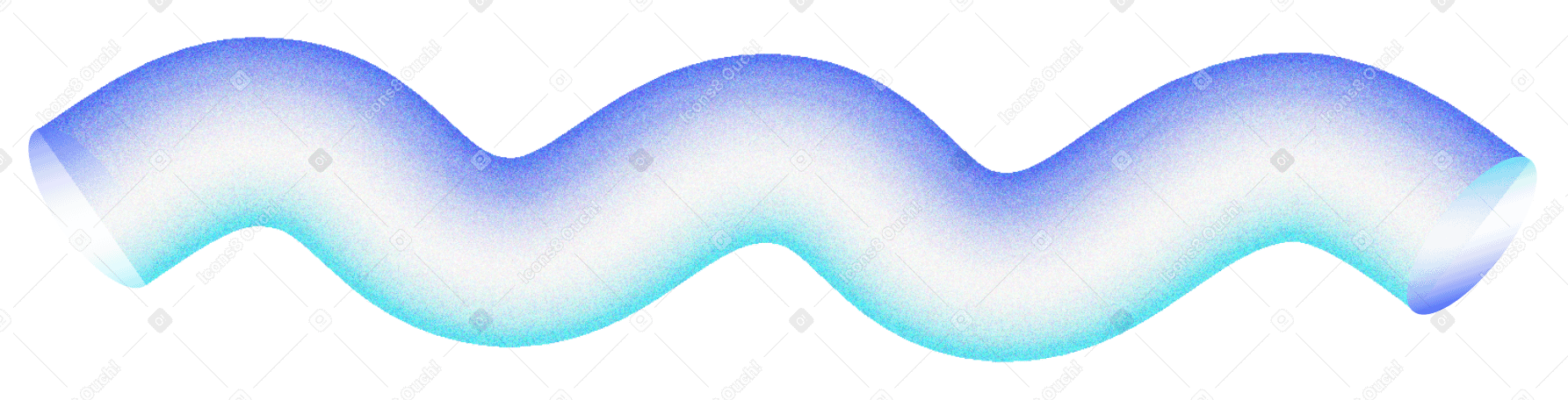 shape of the curved line Illustration in PNG, SVG
