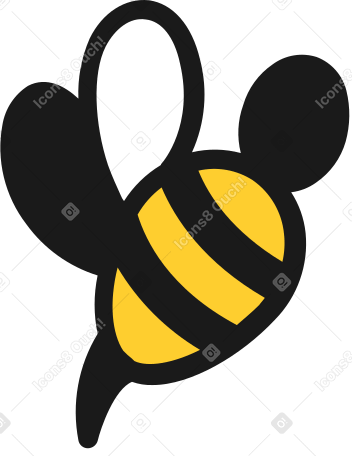 пчела в PNG, SVG
