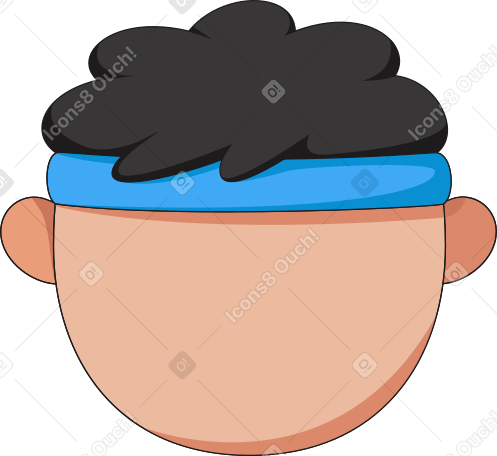 face with bandage on forehead PNG, SVG