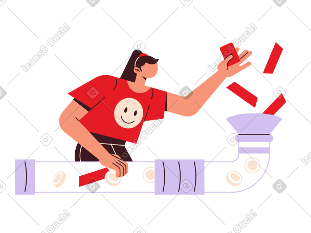 有钱管的女孩 PNG, SVG