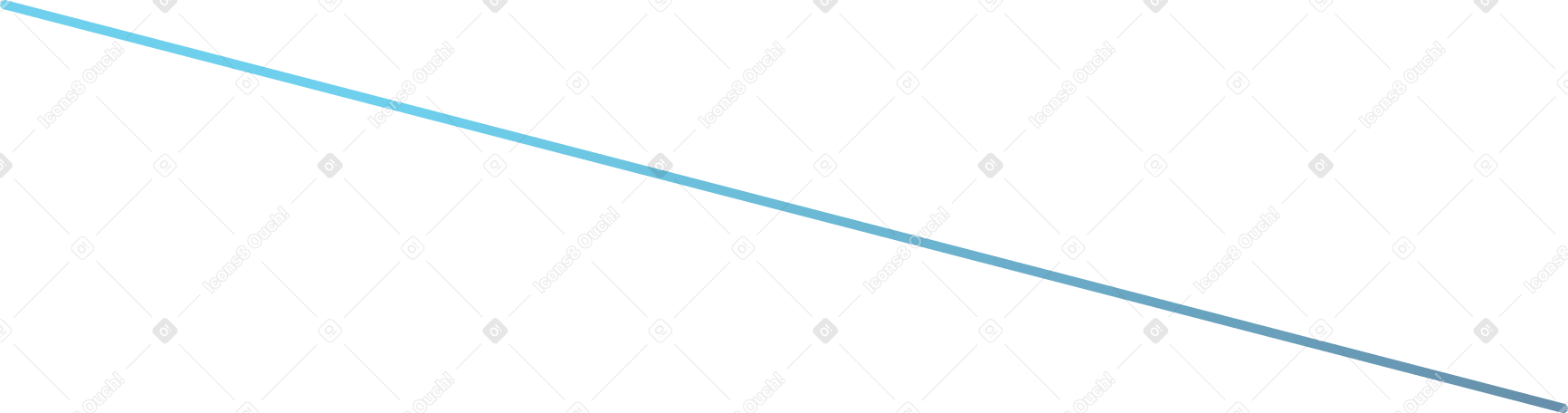 Larga línea azul transparente PNG, SVG
