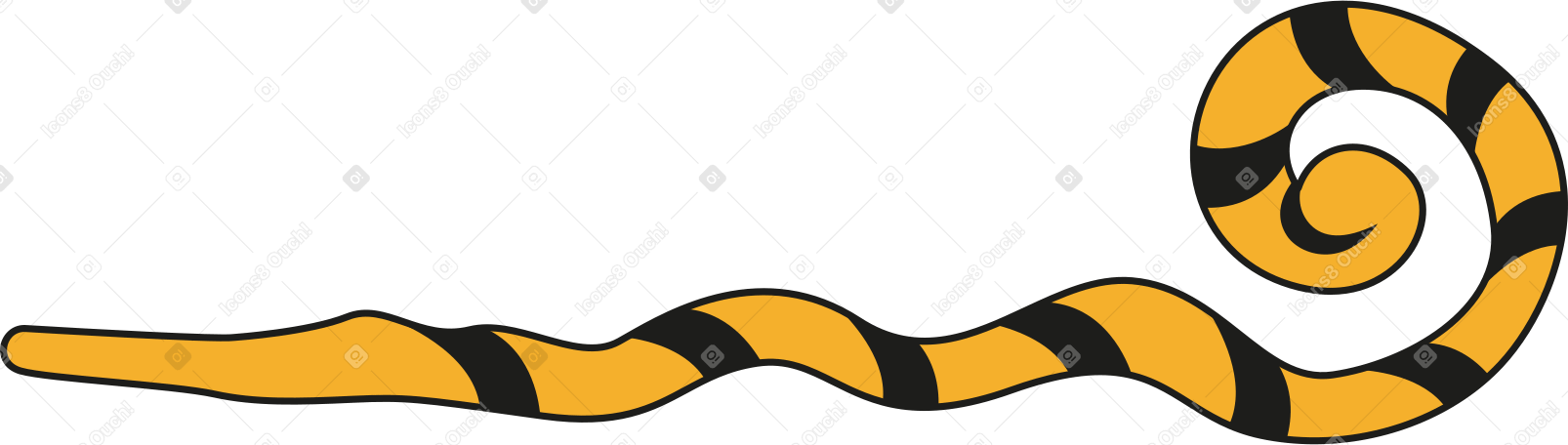 party horn PNG, SVG
