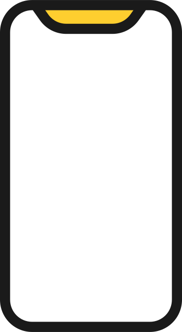 Small smartphone PNG, SVG
