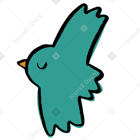 Pássaro voando PNG, SVG