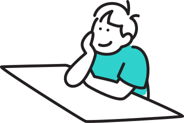 Man sitting at the table PNG, SVG