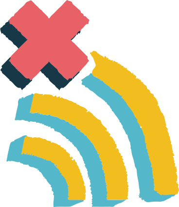 No wifi PNG, SVG