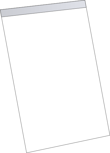 白い傾いた長方形 PNG、SVG