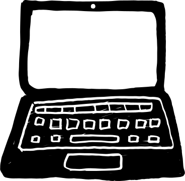 Computadora portátil abierta PNG, SVG