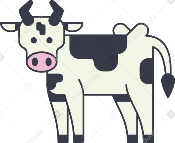 vaca PNG, SVG