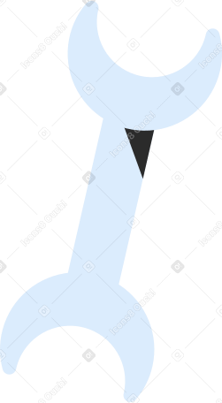 Llave de doble punta PNG, SVG