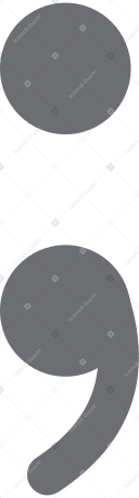 icona del punto e virgola PNG, SVG