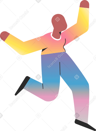 person jumping PNG, SVG