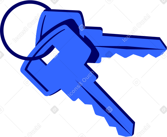 teclas azuis PNG, SVG