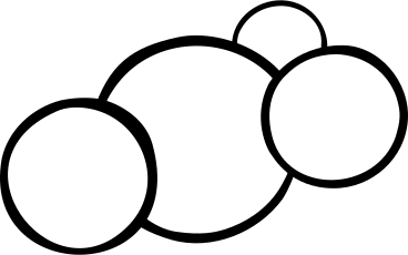 Group of circles PNG, SVG