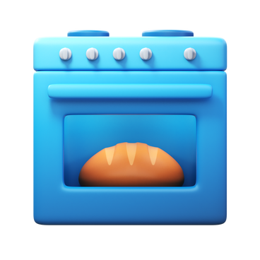 baking bread PNG, SVG