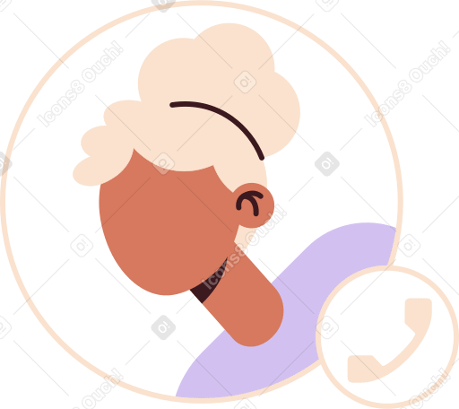 testa femminile che fa capolino dal cerchio PNG, SVG