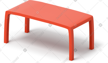 Red table PNG, SVG