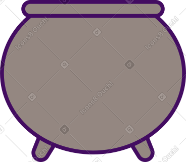 Cauldron for potion PNG, SVG