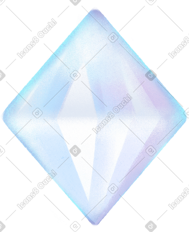 blue crystal PNG, SVG