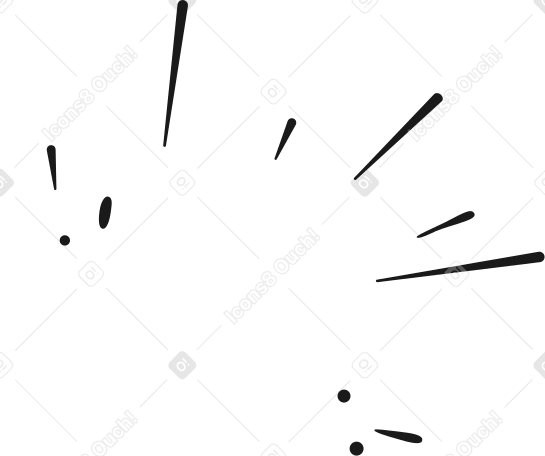 whirlpool with splashes PNG, SVG