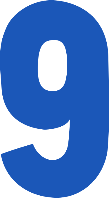 Numero 9 PNG, SVG