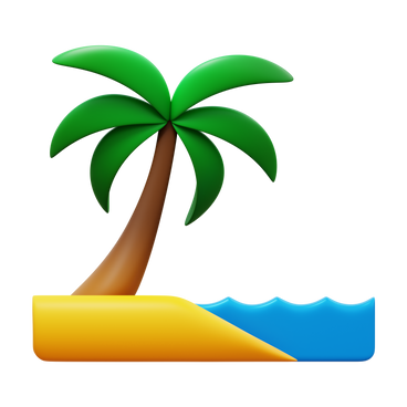 beach PNG, SVG