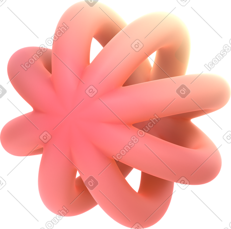 3D gradient hollow ball PNG, SVG