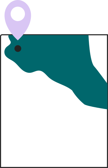 Ilustración animada de Mapa de papel con geometría en GIF, Lottie (JSON), AE