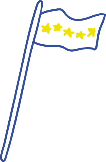 flag with stars PNG, SVG