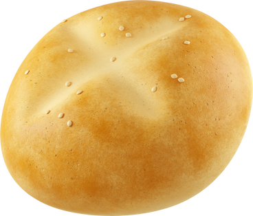 round bread PNG, SVG