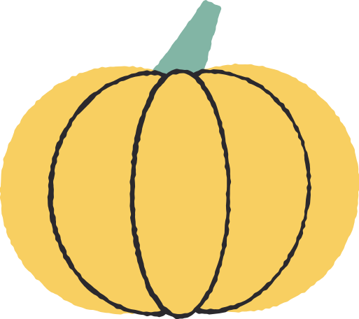 pumpkin Illustration in PNG, SVG