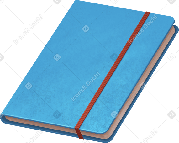 blue notebook в PNG, SVG