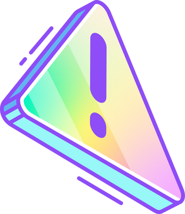 Triangle with an exclamation mark PNG, SVG