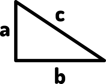 Dreieck mit signierten seiten PNG, SVG