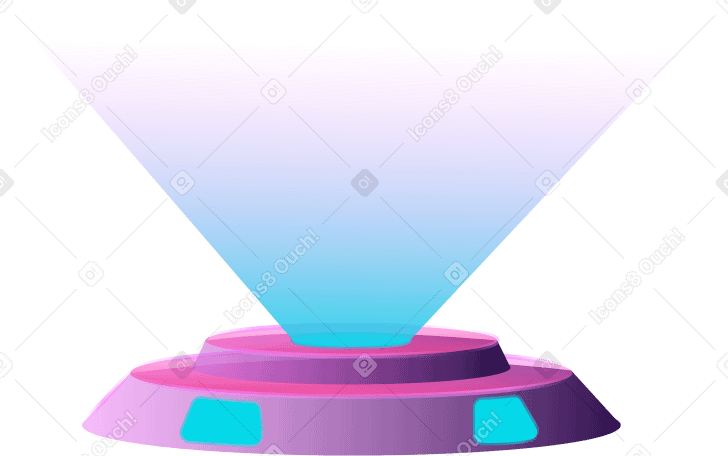 projecteur d'hologramme PNG, SVG