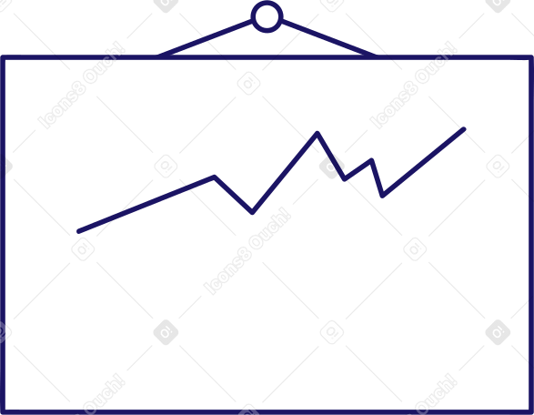 wall picture with charts PNG, SVG