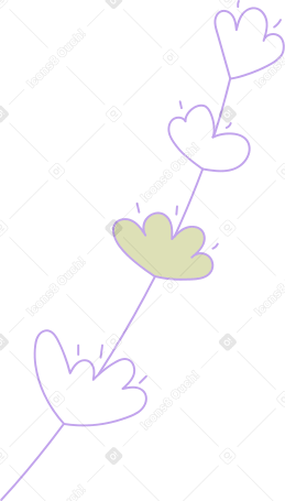ラベンダー のpngとsvgでのイラスト