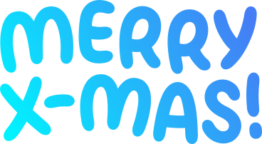 merry x-mas lettering PNG, SVG