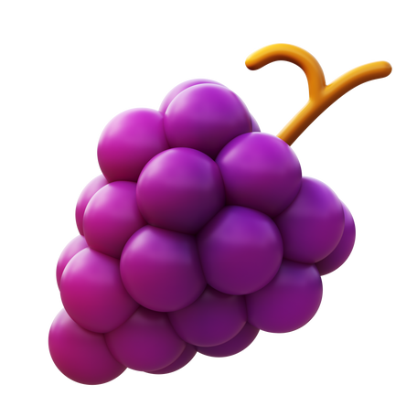 grapes Illustration in PNG, SVG