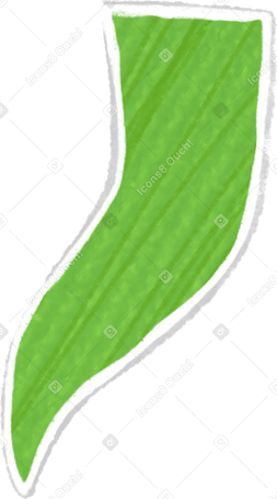 small green confetti PNG, SVG
