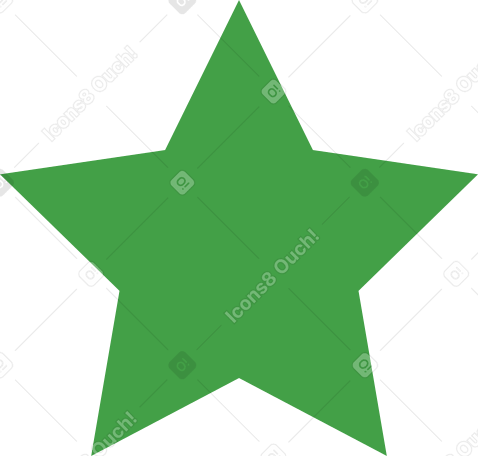star green Illustration in PNG, SVG